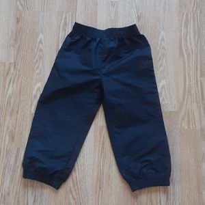 Black splash pants